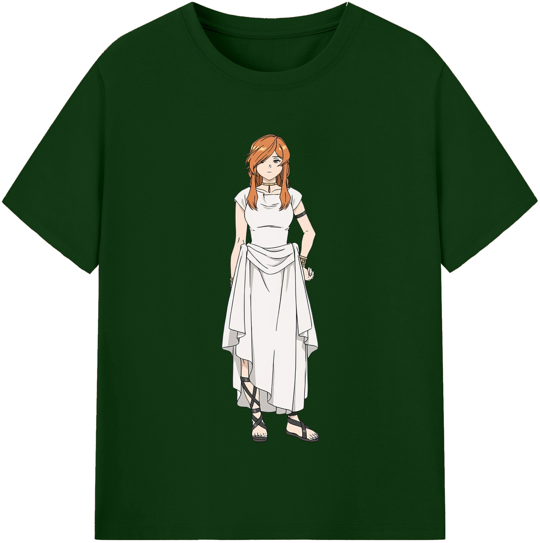 （画像用） 葬送のフリーレン Frieren 綿100％半袖Tシャツ（フロントプリント）